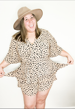 Load image into Gallery viewer, Leopard Print Romper
