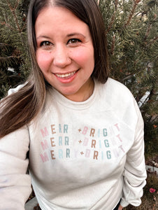 Merry & Bright Crewneck